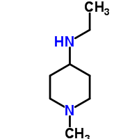 乙基-(1-甲基-哌啶-4-基)-胺结构式_876717-32-7结构式
