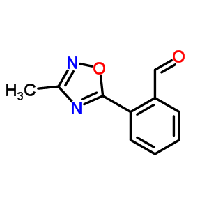 2-(3-Methyl-1,2,4-oxadiazol-5-yl)benzaldehyde Structure,879896-54-5Structure