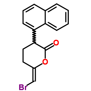 溴烯醇内酯结构式_88070-98-8结构式