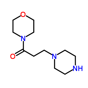 1-Morpholin-4-yl-3-piperazin-1-yl-propan-1-one Structure,886363-67-3Structure