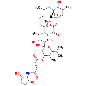 巴佛洛霉素B1/世田霉素结构式_88899-56-3结构式