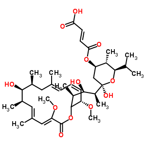 巴佛洛霉素C1结构式_88979-61-7结构式