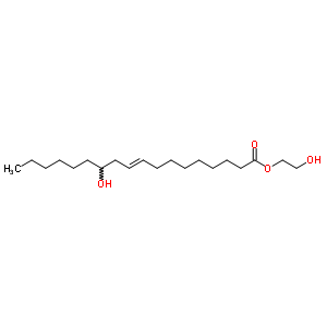 PEG-7 蓖麻醇酸酯结构式_9004-97-1结构式