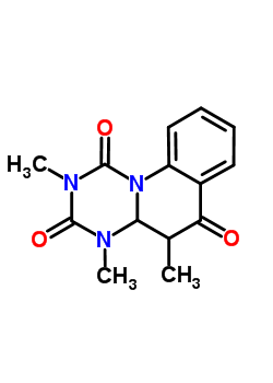 顺式-4a,5-二氢-2,4,5-三甲基-1H-[1,3,5]噻嗪并[1,2-a]喹啉-1,3,6(2H,4h)-三酮结构式_90279-23-5结构式