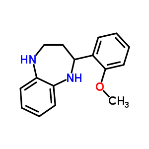 2-(2-Methoxy-phenyl)-2,3,4,5-tetrahydro-1h-benzo[b][1,4]diazepine Structure,904815-69-6Structure