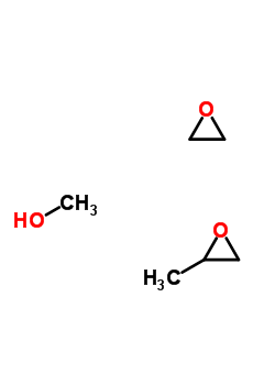 环氧丙烷、环氧乙烷的聚合物单甲醚结构式_9063-06-3结构式