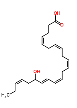 17-Hydroxy-4,7,10,13,15,19-docosahexaenoic acid Structure,90780-52-2Structure