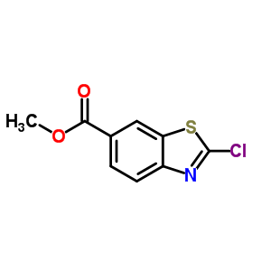 2-氯苯并[d]噻唑-6-羧酸甲酯结构式_90792-69-1结构式