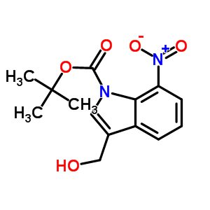 1-Boc-3-hydroxymethyl-7-nitroindole Structure,914349-15-8Structure