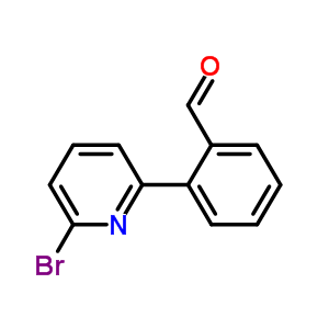 2-(6-溴-2-吡啶)苯甲醛结构式_914349-51-2结构式