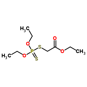 家蝇磷结构式_919-54-0结构式