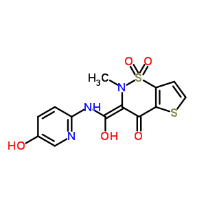 5-Hydroxytenoxicam Structure,93739-45-8Structure