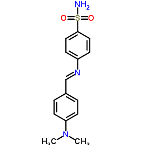 4-((4-(Dimethylamino)benzylidene)amino)benzenesulfonamide Structure,93898-52-3Structure