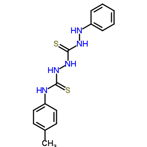 3-苯胺-1-[(4-甲基苯基)硫代氨基甲酰氨基]硫代脲结构式_93987-59-8结构式