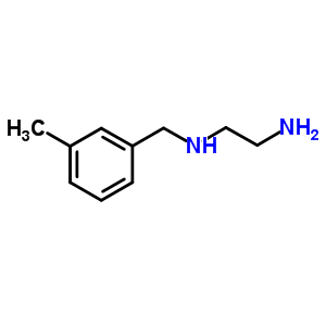 N-(3-甲基苄基)-1,2-乙二胺结构式_953072-18-9结构式