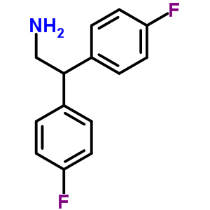 2,2-双(4-氟苯基)乙胺结构式_98383-56-3结构式