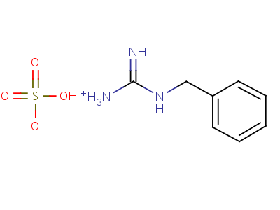 1-苄基胍结构式,2551-73-7结构式