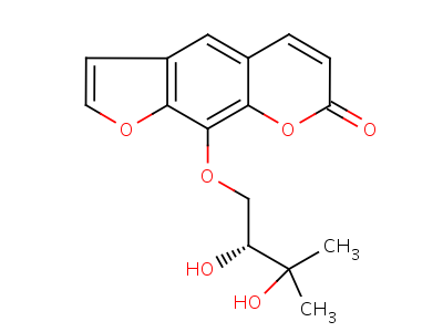 白芷属脑结构式,31575-93-6结构式