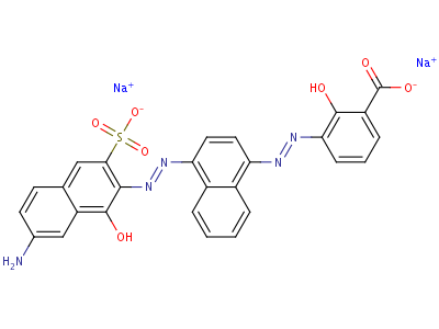 直接黑51 [CI 27720]结构式,34977-63-4结构式