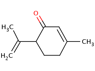 3-甲基-6-(1-甲基乙烯)-2-环己烯-1-酮结构式,529-01-1结构式