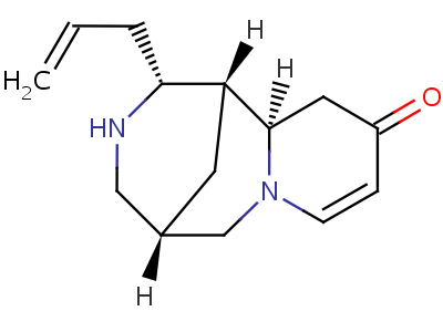 1,2,3,4,5,6,11,11alpha-八氢-2-(2-丙烯-1-基)-(1S,2R,5R,11alphaR)-1,5-甲桥-10H-吡啶并[1,2-a][1,5]二氮杂环辛烷-10-酮结构式,53915-26-7结构式