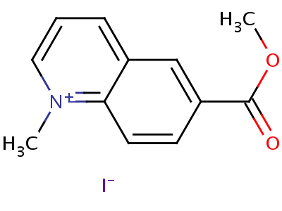 1-甲基喹啉-6-羧酸甲酯结构式,56153-35-6结构式