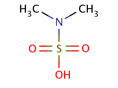 (甲基-硫-氨基)甲烷结构式,6623-40-1结构式