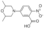 5-(2,6-二甲基-4-吗啉)-2-硝基苯甲酸结构式_1000018-44-9结构式