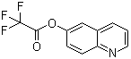 喹啉-6-基 2,2,2-三氟乙酸酯结构式_1000775-18-7结构式