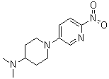 N,N-二甲基-1-(6-硝基-3-吡啶)哌啶-4-胺结构式_1002317-12-5结构式