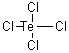 四氯化碲结构式_10026-07-0结构式