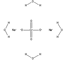 铬酸钠结构式_10034-82-9结构式