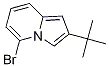 5-溴-2-叔丁基吲哚嗪结构式_1006591-07-6结构式