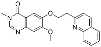 7-甲氧基-3-甲基-6-[2-(喹啉-2-基)乙氧基]喹唑啉-4(3h)-酮结构式_1006891-07-1结构式