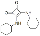 3,4-二(环己基氨基)-3-环丁烯-1,2-二酮结构式_100749-12-0结构式