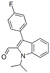 3-(4-Fluorophenyl)-1-isopropyl-1H-indole-2-carbaldehyde Structure