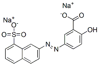 2-羟基-5-[(8-硫-2-萘)氮杂]-苯甲酸二钠结构式_10114-97-3结构式