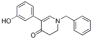 1-苄基-5-(3-羟基苯基)-2,3-二氢-4-吡啶酮结构式_1017601-66-9结构式