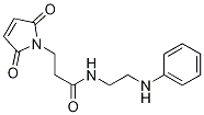 2,5-二氢-2,5-二氧代-N-[2-(苯基氨基)乙基]-1H-吡咯-1-丙酰胺结构式_1018676-92-0结构式