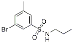 N-丙基-3-溴-5-甲基苯磺酰胺结构式_1020252-89-4结构式