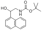 2-羟基-2-(萘-1-基)乙基氨基甲酸叔丁酯结构式_102090-24-4结构式