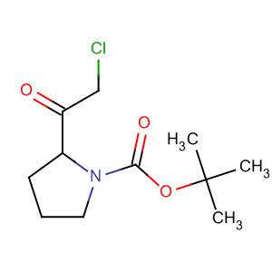 2-(2-氯乙酰基)吡咯烷-1-羧酸叔丁酯结构式_102284-41-3结构式