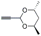 (9ci)-2-乙炔-4,6-二甲基-1,3-二噁烷结构式_102340-79-4结构式