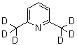 2,6-卢剔啶-d6结构式_10259-14-0结构式