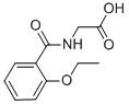 (2-乙氧基苯甲酰基氨基)-乙酸结构式_10263-57-7结构式