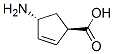 (1R,4r)-4-氨基-2-环戊烯羧酸结构式_102679-78-7结构式