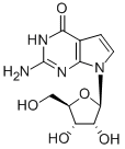 (1S,2Xi)-1-(2-氨基-4-氧代-4,7-二氢-1H-吡咯并[3,2-d]嘧啶-7-基)-1,4-脱水-D-苏-戊糖醇结构式_102731-45-3结构式