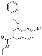 6-溴-4-(苯基甲氧基)-2-萘羧酸乙酯结构式_1032744-69-6结构式