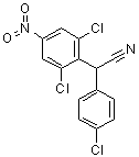2,​6-​二氯-​alpha-​(4-​氯苯基)​-​4-​硝基苯乙腈结构式_103317-59-5结构式