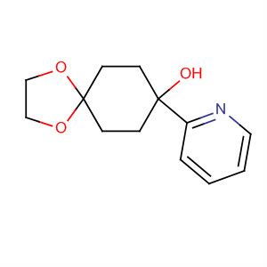 4-羟基-4-(2-吡啶)环己酮乙烯乙缩醛结构式_103319-04-6结构式